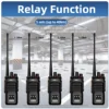 KSUT RL30 Repeater Walkie Talkie Long Range 2 Pieces Professional Wireless Communication Radios For Tunnel Cellar Talkie Walkie 1