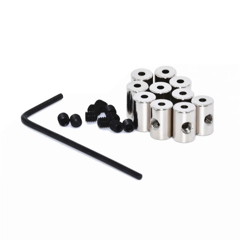 20 Stuks Pin Keeper Metalen Pin Rug Sluitpennen Met Moersleutel - 6x5mm
