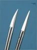 Eye peeling twist handle medical tissue scissors double eyelid tool blunt pointed serrated 5