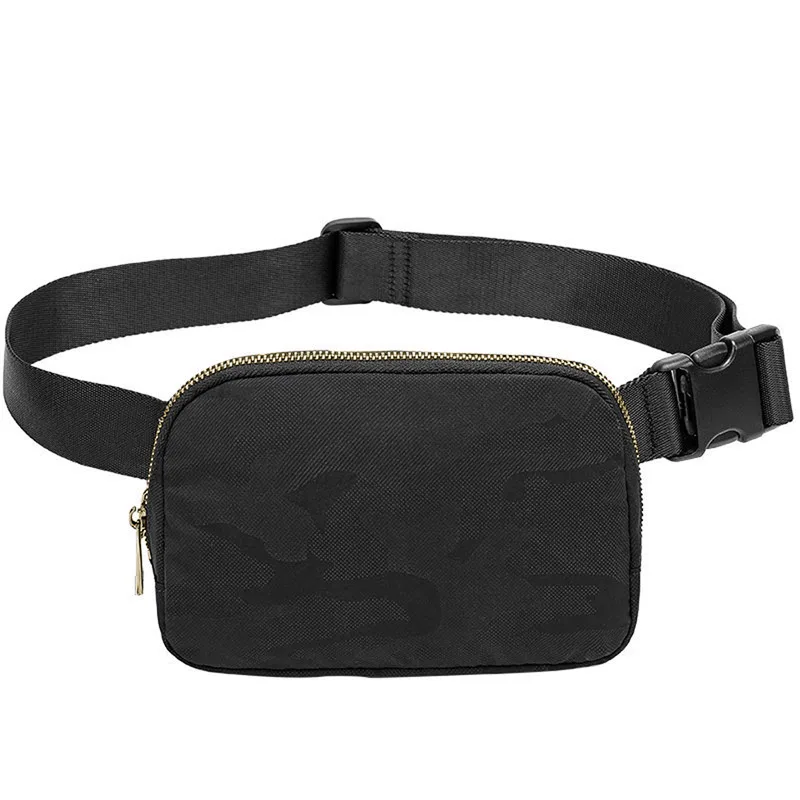 Fashion Casual Men Women Waist Bag Waterproof Portable Pack Zipper Chest Bag Outdoor Sports Crossbody Bag Travel Belt Bag 11
