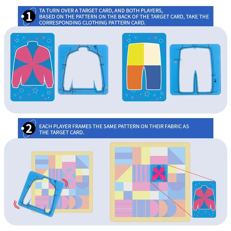 Tailor Master – Gioco Di Carte Educativo Per Bambini E Adulti, Rompicapo Con Campanello, 3+ Anni - 4