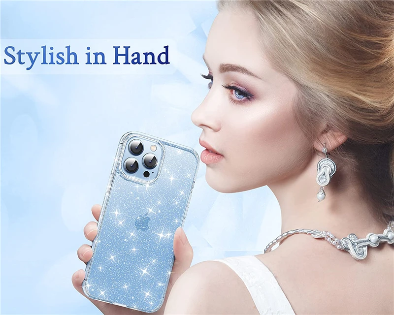 Radiant Glitter Bling Soft Phone Case Cover