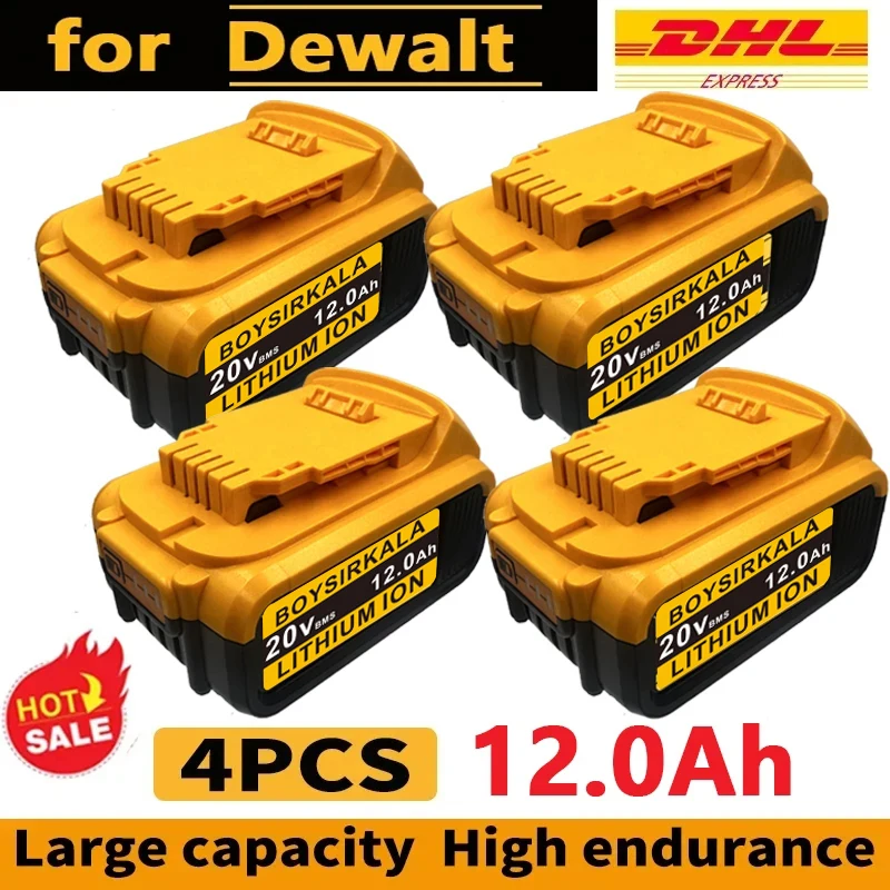 Batterie d'origine DeWALT 20V 18.0Ah MAX FlexVolt pour outils électriques DCB606 DCB205 DCB206 DCB209 DCB182 avec chargeur 1 Batterie d'origine DeWALT 20V 18.0Ah MAX FlexVolt pour outils électriques DCB606 DCB205 DCB206 DCB209 DCB182 avec chargeur 1
