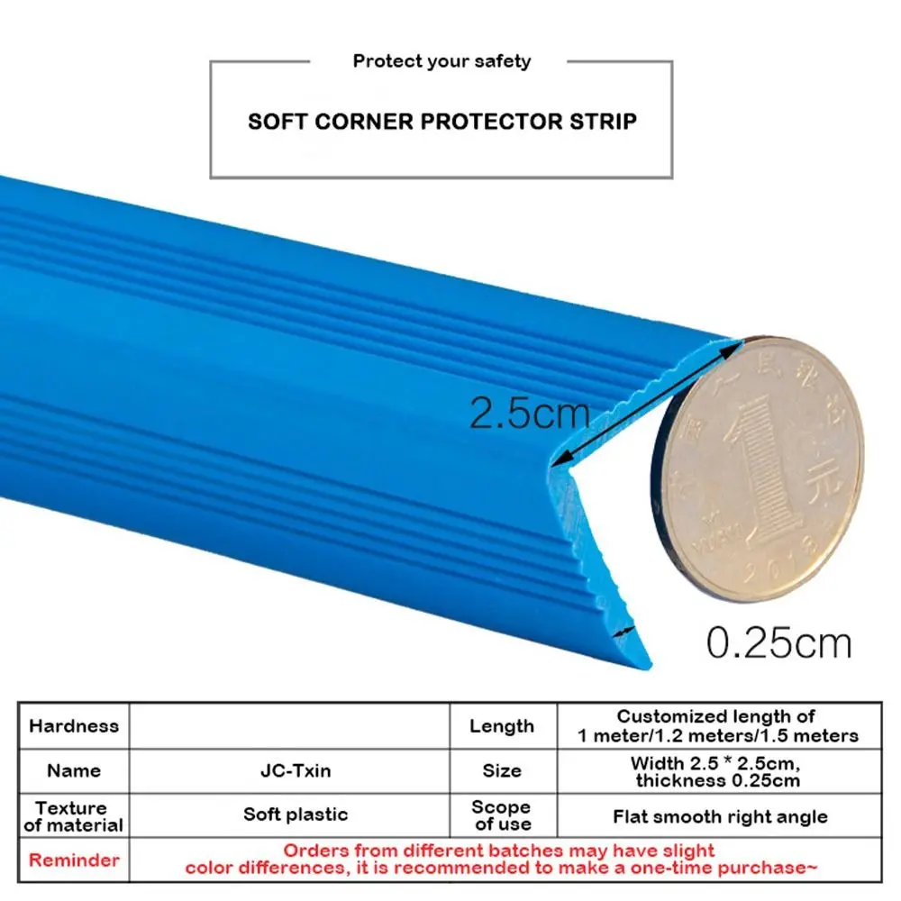 Soft Plastic Corner Protector Tape for Baby Safety