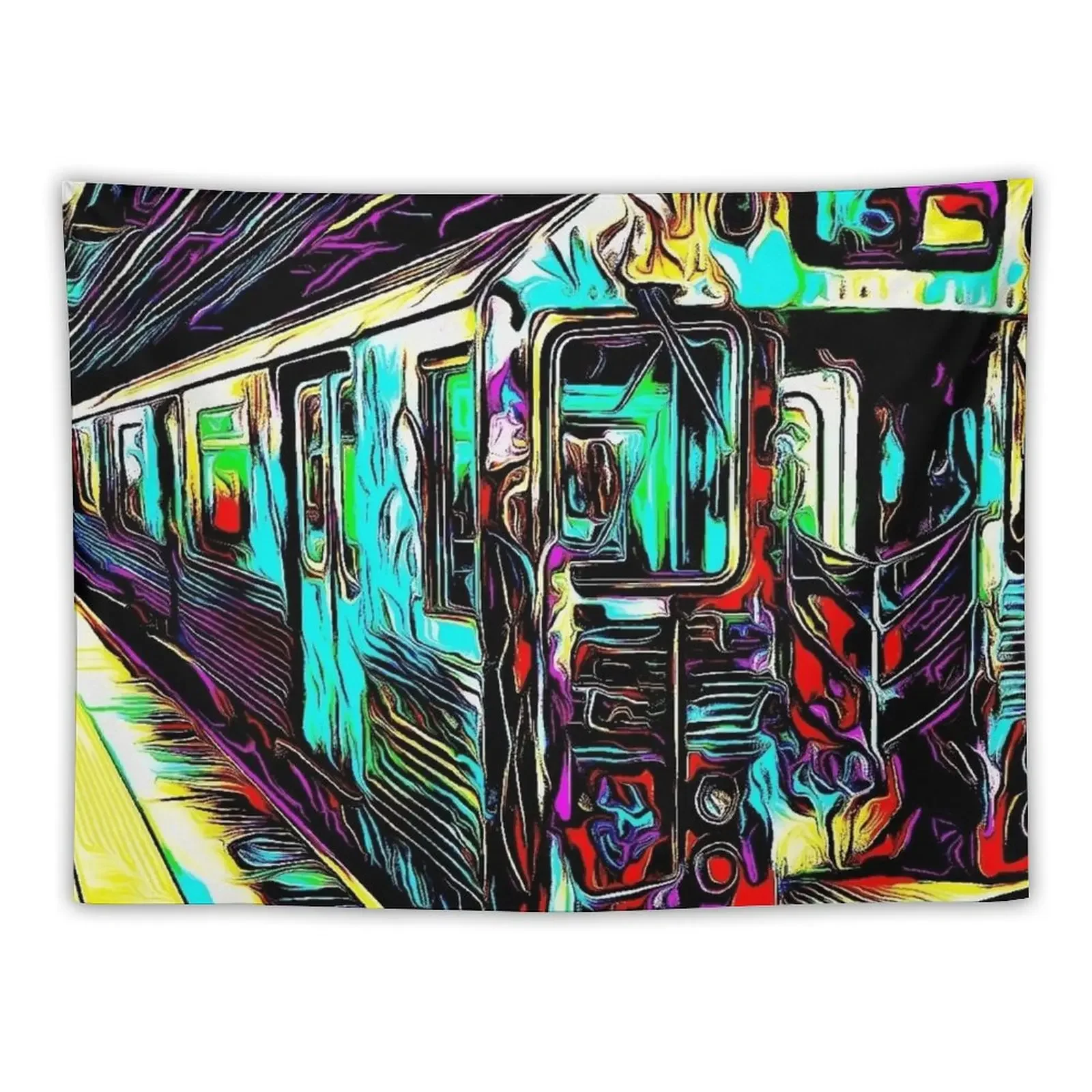 

Outside Another Yellow Moon Tapestry Aesthetic Home Decor Decorative Wall Tapestry