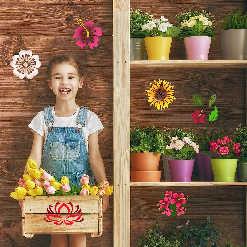 Stencils for Painting on Wood Large Painting Stencil, Reusable Stencils for Painting Wall Decor, Art Supplies Painting Supplies