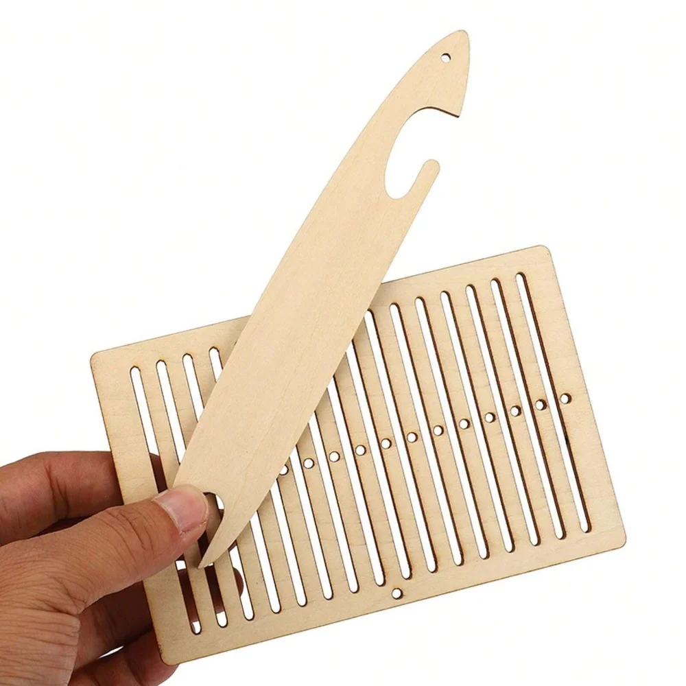 Wooden Weaving Loom Kit 6
