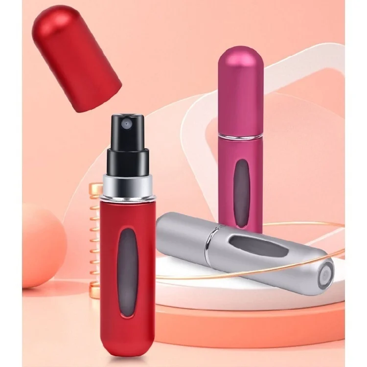10/30/50pcs kleine Parfüm Nachfüll flasche tragbare Mini Zerstäuber nachfüllbare Spray wiederauf ladbare Taschen spender Reises prüh gerät – Detail 8