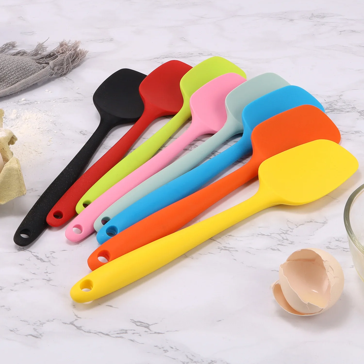 Silicone Spatula Multicolor Food Grade Non Stick Butter Cake Baking Spatula Cooking Silicone Spatula Set Cookie Pastry Scraper Silicone Spatula Multicolor Food Grade Non Stick Butter Cake Baking Spatula Cooking Silicone Spatula Set Cookie Pastry Scraper