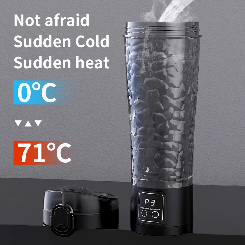 Automatic Mixing Cup with Charging, Electric Shaker Cup for Milkshakes, Coffee, Protein Shakes, and Fitness, Large Capacity