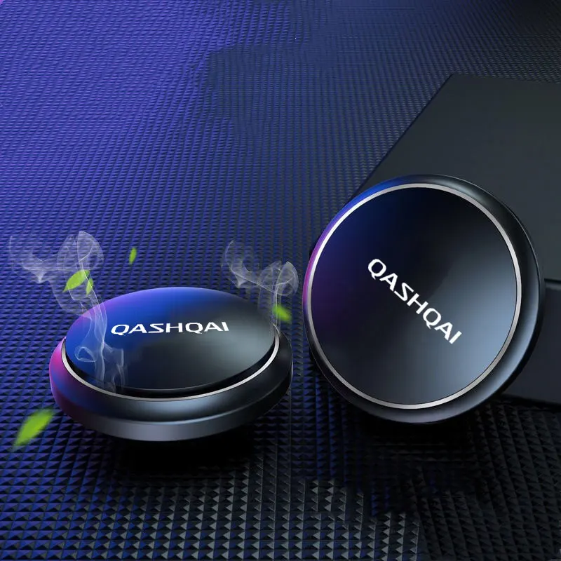 Car Air Freshener Customization Aluminium Alloy Fragrance Solid 360 Degree Give Off Fragrance For Nissan Qashqai Car Accessories