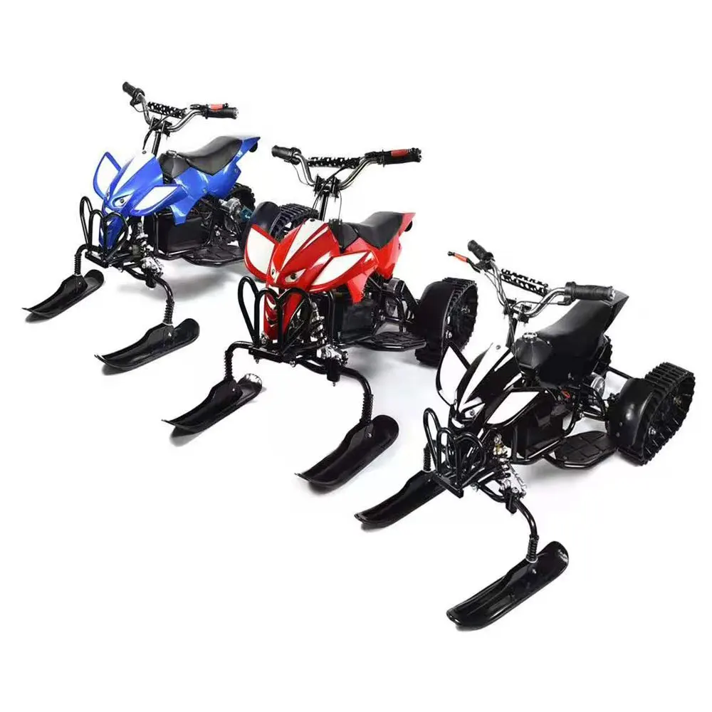 110cc snowmobile snow walking scooter electric gasoline snowmobile tracked outdoor Small ski