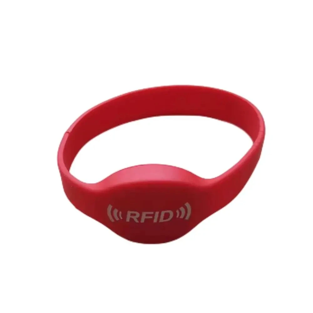 재기록 가능 RFID 스마트 태그 키, 손목 스트랩, 빈 데이터 복사 카드, 125KHz 팔찌 근접 토큰 배지, EM4305 T5577, 1 개