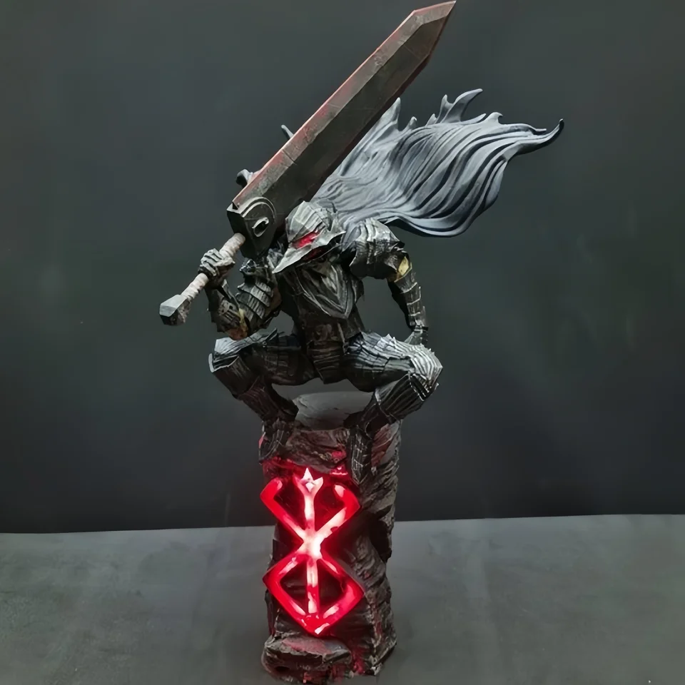 Statue Guts Berserker Armor - Berserk - 25 Cm - PVC Noir - 2025