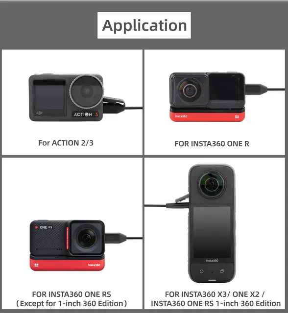 Insta360 ONE X2 アクションカメラ マイクアダプター他付属（マイク 