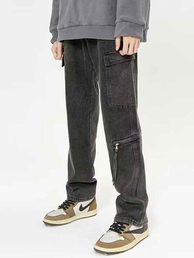 Рисунок 6 - Черная одежда, мужские осенние винтажные джинсы 2022