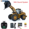 1/16 KABOLITE RC Loader Hydraulic Truck 2.4G RTR RC K966 Light Sound LED System ST8 Radio Controller RC Toys Model Car Gift 1