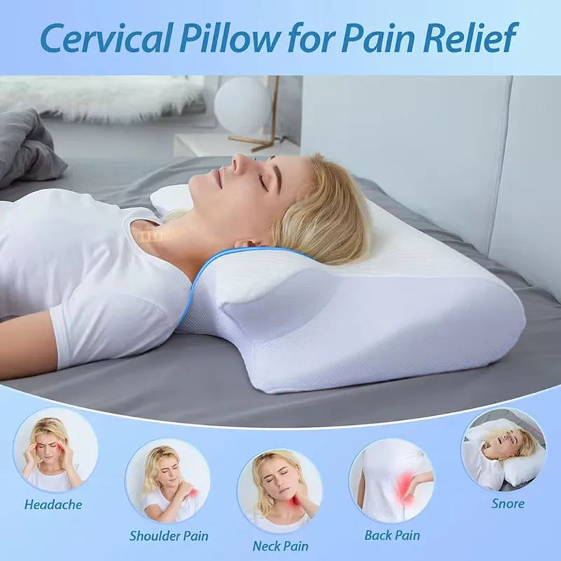 Treatment of cervical cervical support pillow for treatment of cervical cervical support pillow for non-collapse memory cotton 1