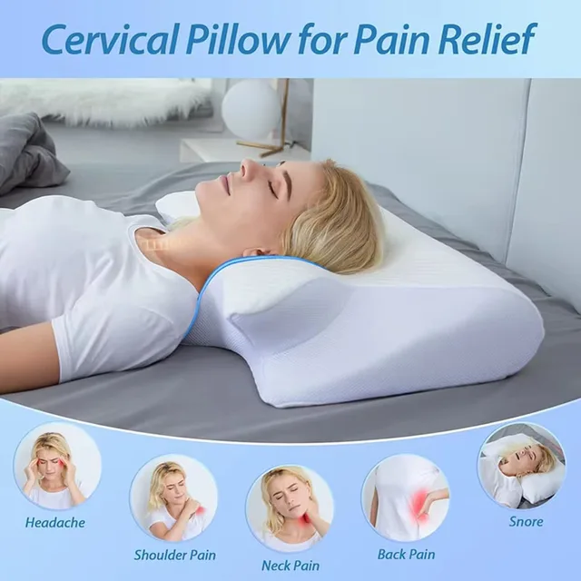 Treatment of cervical cervical support pillow for treatment of cervical cervical support pillow for non-collapse memory cotton