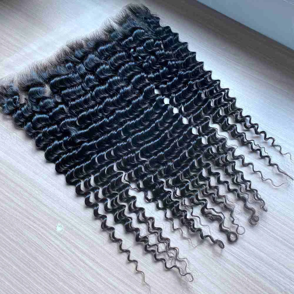 Skinlike Real HD Lace Deep Wave 5x5 6x6 7x7 Invisible HD Lace Closures Skin Melt Hair 13x4 13x6 Frontal Only Pre Plucked