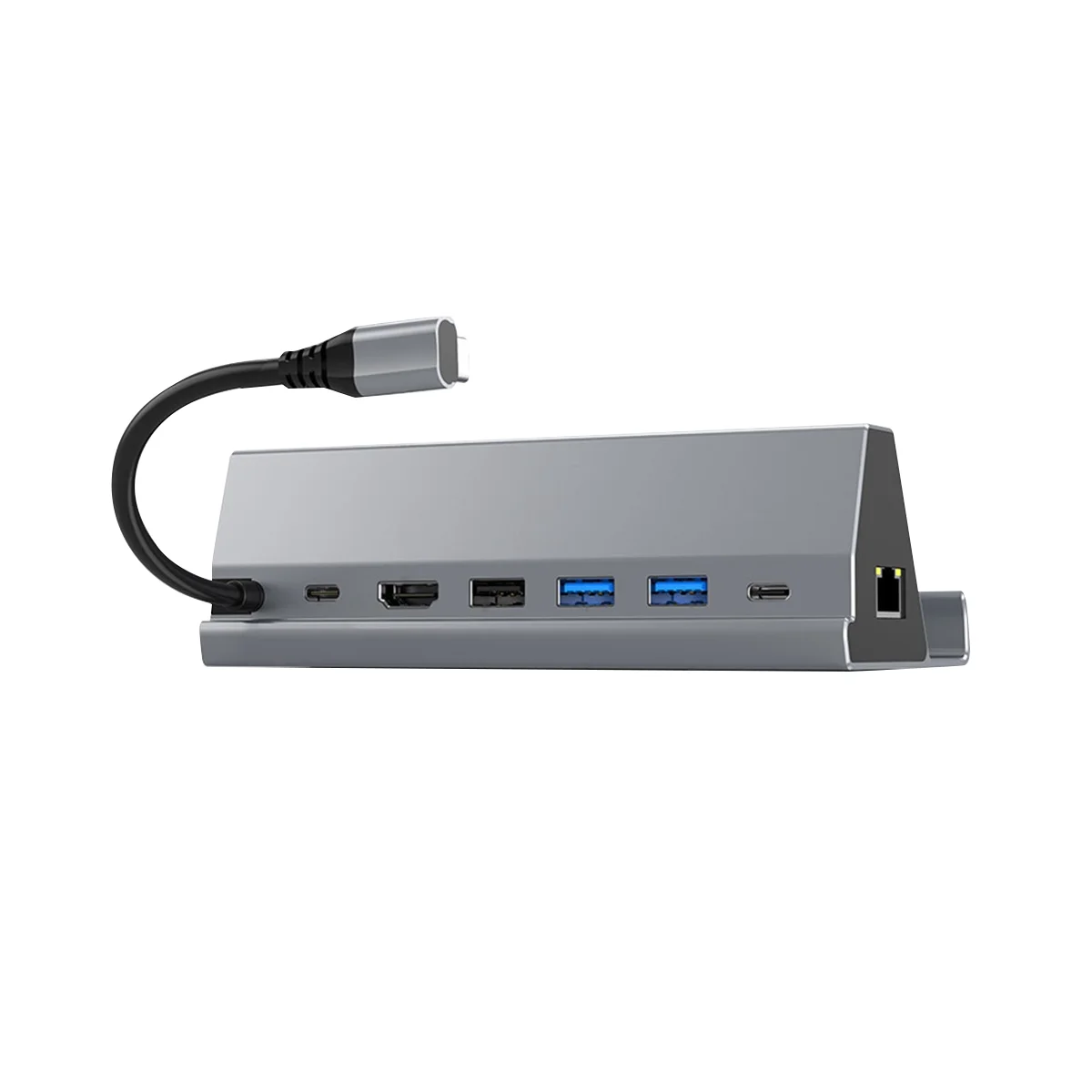 

For Steam Deck Dock Station TV Base Stand Hub Docking USB C to RJ45 Ethernet HDMI-Compatible USB3.0 for SteamDeck