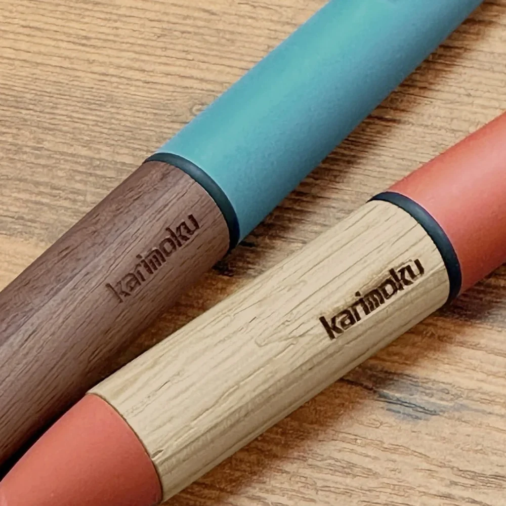 일본 유니 4 인 1 볼펜, 제트스트림 한정판, 0.5mm 나무 손잡이, 4 + 1 다기능 펜, 학교 사무용품, 1 개