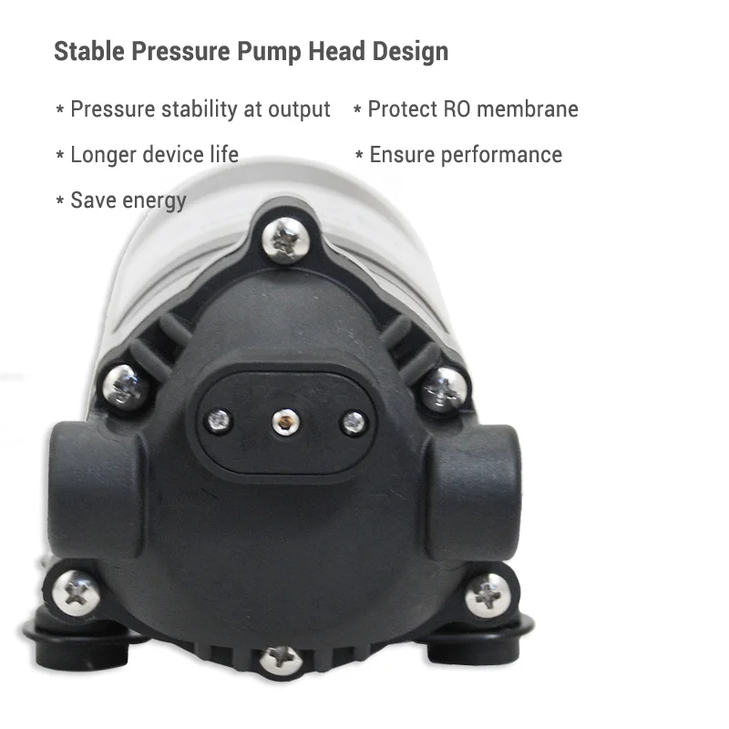 Coronwater 200 GPD Self-Priming RO Booster Pump FLT-200G For