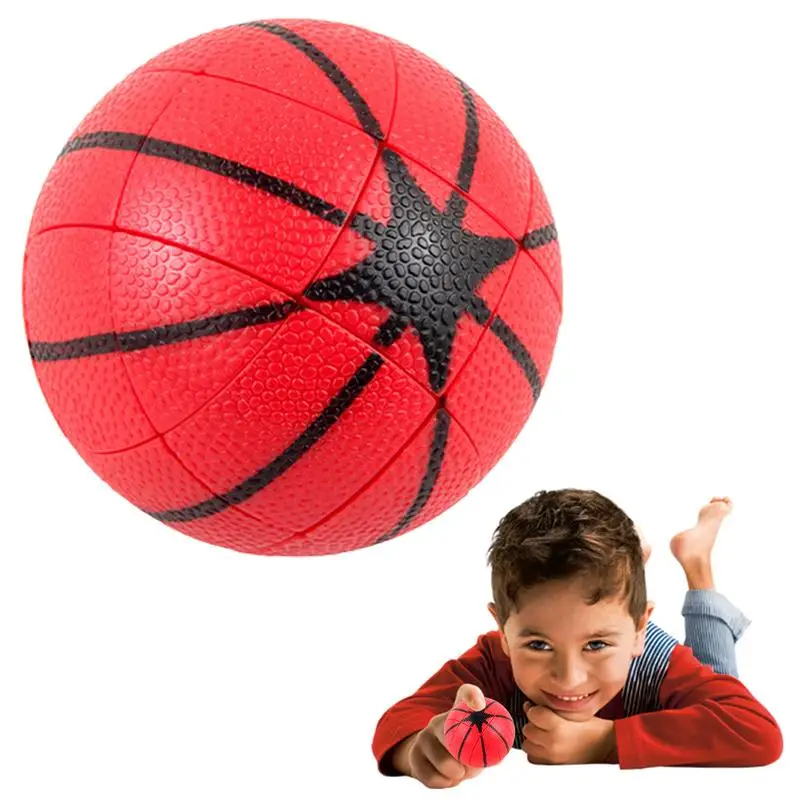 

Basketball Magic Cube Speed Twisty Puzzle Brain Teasers Challenging Intelligence Educational Toys For Children Novelty Sport Toy