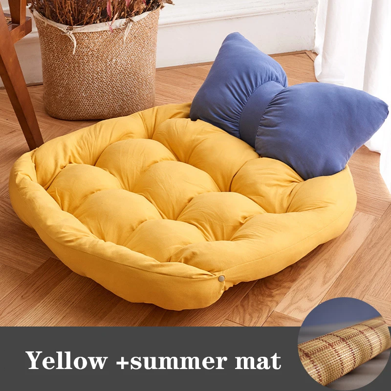 Estera de verano para mascotas, cama para perros, estera plegable para dormir para gatos, suministros para mascotas