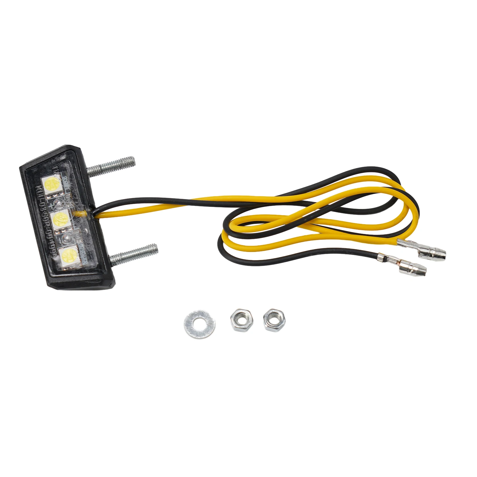 ตัวเลือกสินค้า ไฟ LED ป้ายทะเบียนรถมอเตอร์ไซค์ 12V ส่องสว่างชัดเจน