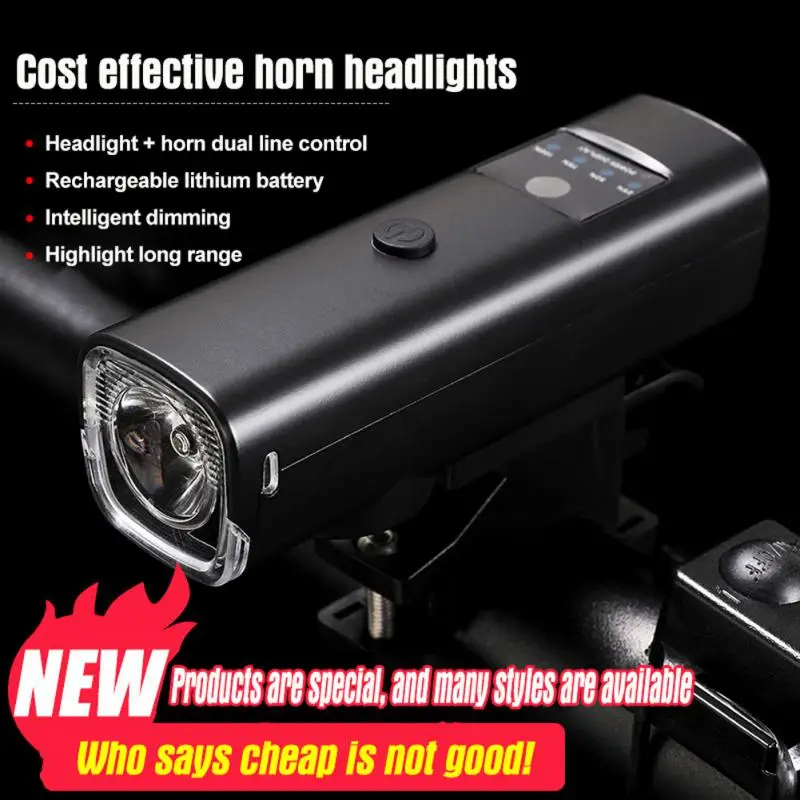 

Водонепроницаемый Многофункциональный фонарик с клаксоном, 2000/1500 мАч