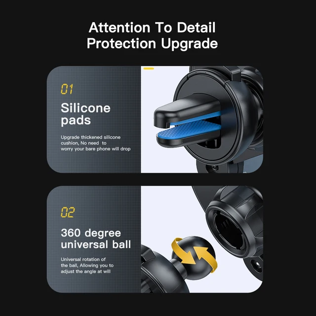 Suporte Prático e Seguro para Celular no Carro