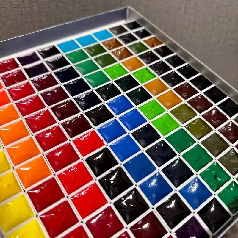 M.Graham watercolor paint sample 2ml Handmade MG half pan Professional water color paint pigment For painting Art supplies
