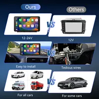 7 Inch Touch Screen Radio for Car Supporting Carplay & Android Auto，Portable Wireless Carplay Screen for Car,Car Audio Receiver - Image 4