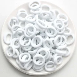 Colorful Nylon Elastic Hair Bands for Girls - Fashion Hair Rings and Kids Headwear Accessories, 100/500 Pcs Set (Style 10)
