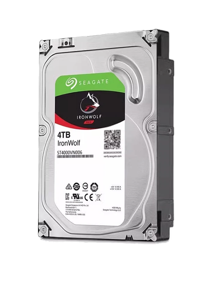 Seagate ST4000VN006 Nas 4TB Sata 6GB/S 5400RPM 256MB キャッシュ
