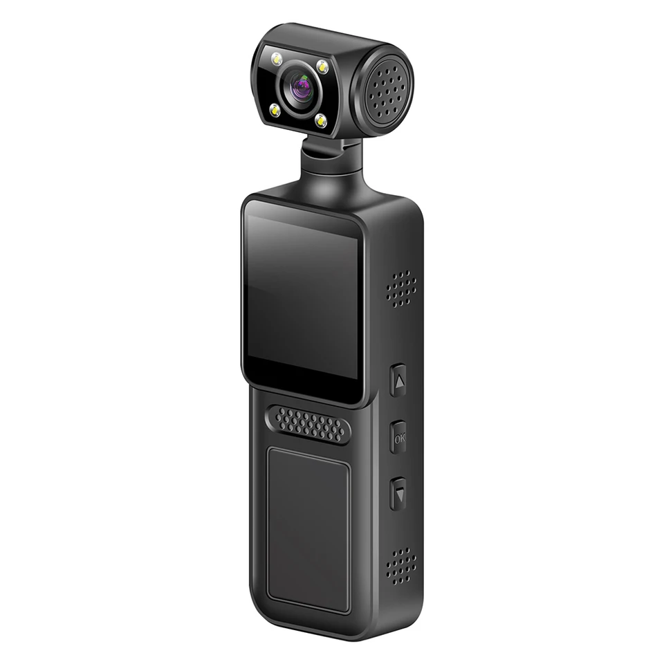 4K Wearable Body Camera with Night Vision