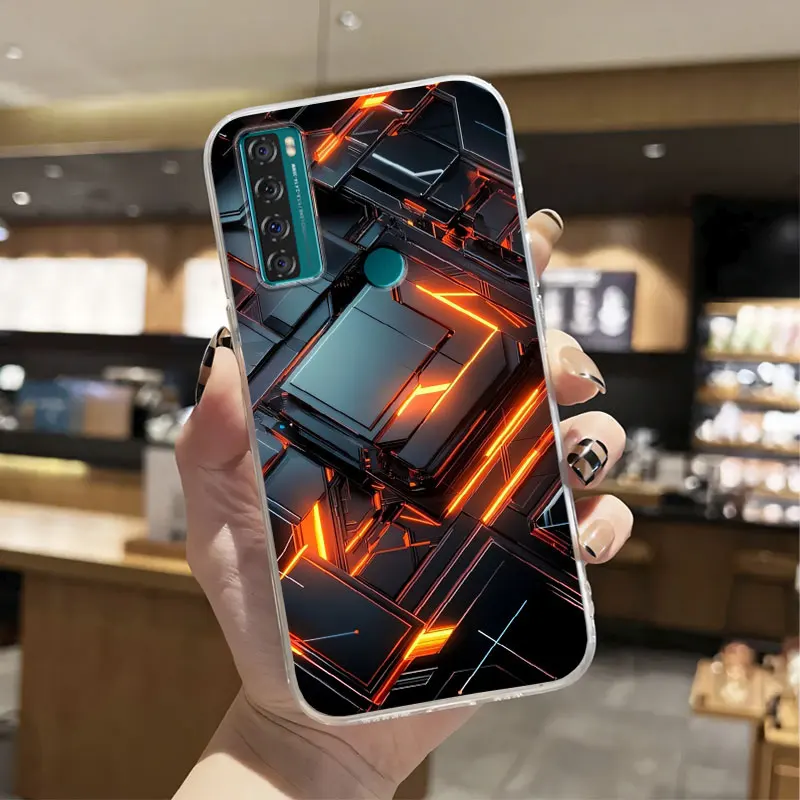 Transparent Shockproof Silicone Soft Phone Case