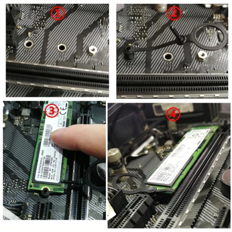 새로운 세트 M.2 지원 스탠드 오프 나사 SSD 장착 키트-Asus 마더 보드 핸드