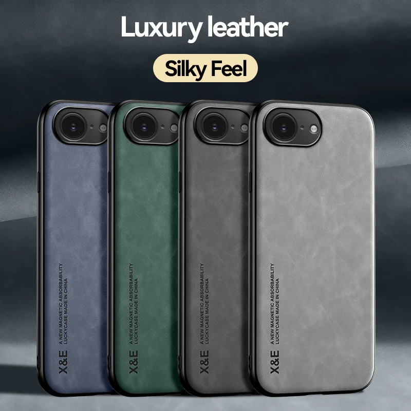 Luxury Magnetic Leather Soft Phone Case - Premium Back Cover Coque s