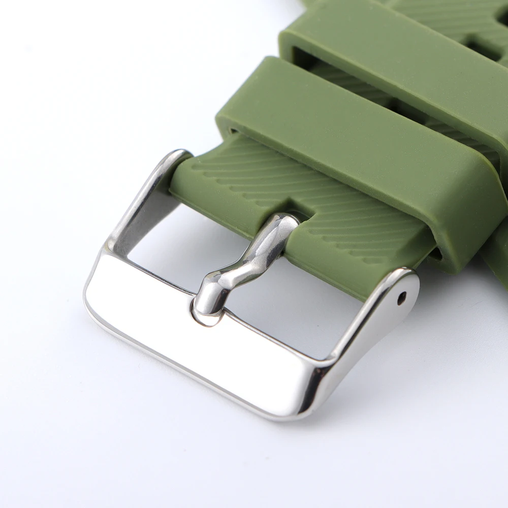 Versatile Silicone Quick Release Watch Strap - Soft Rubber Bracelet, 18-20mm