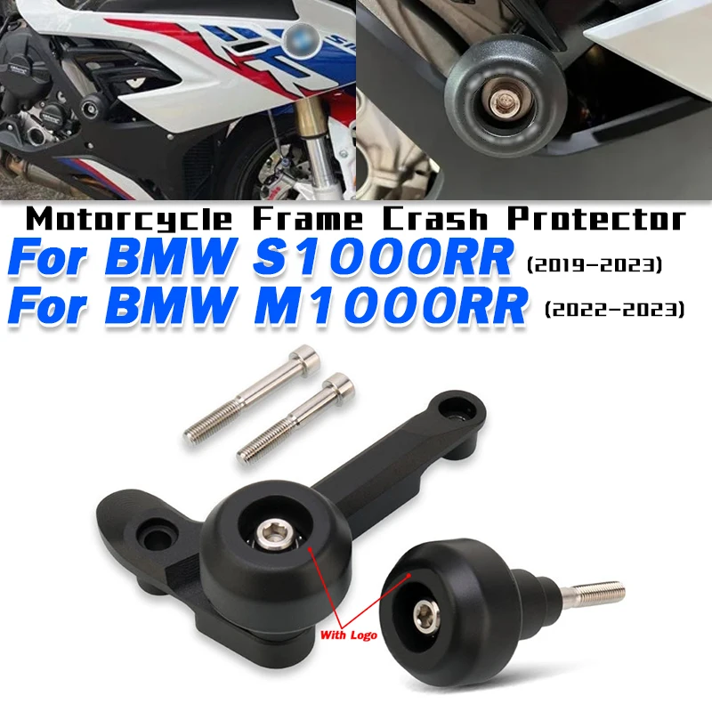 

For BMW S1000RR M1000RR 2019-2023 Motorcycle Frame Crash Slider Protector Pads Motorcycle Engine Anti-falling Protection Pads
