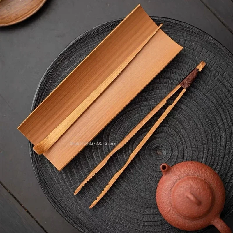 Kung Fu Bamboo Teaset Set Home Interior /living Room /study /office /teahouse /yoga Room Tea Ceremony Six Gentlemen Accessories