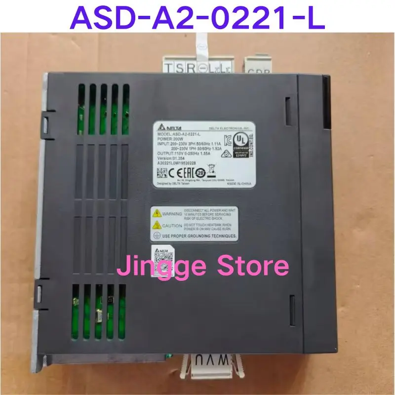 중고 테스트 완료, A2 서보 드라이브 ASD-A2-0221-L, 200W