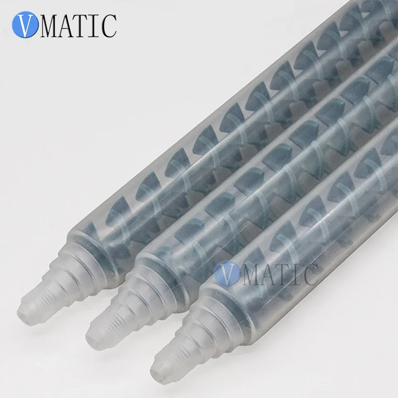 Resin Dynamic Mixer RM 17-26 Mixing Nozzles Plastic Round End Static Mixer Tube