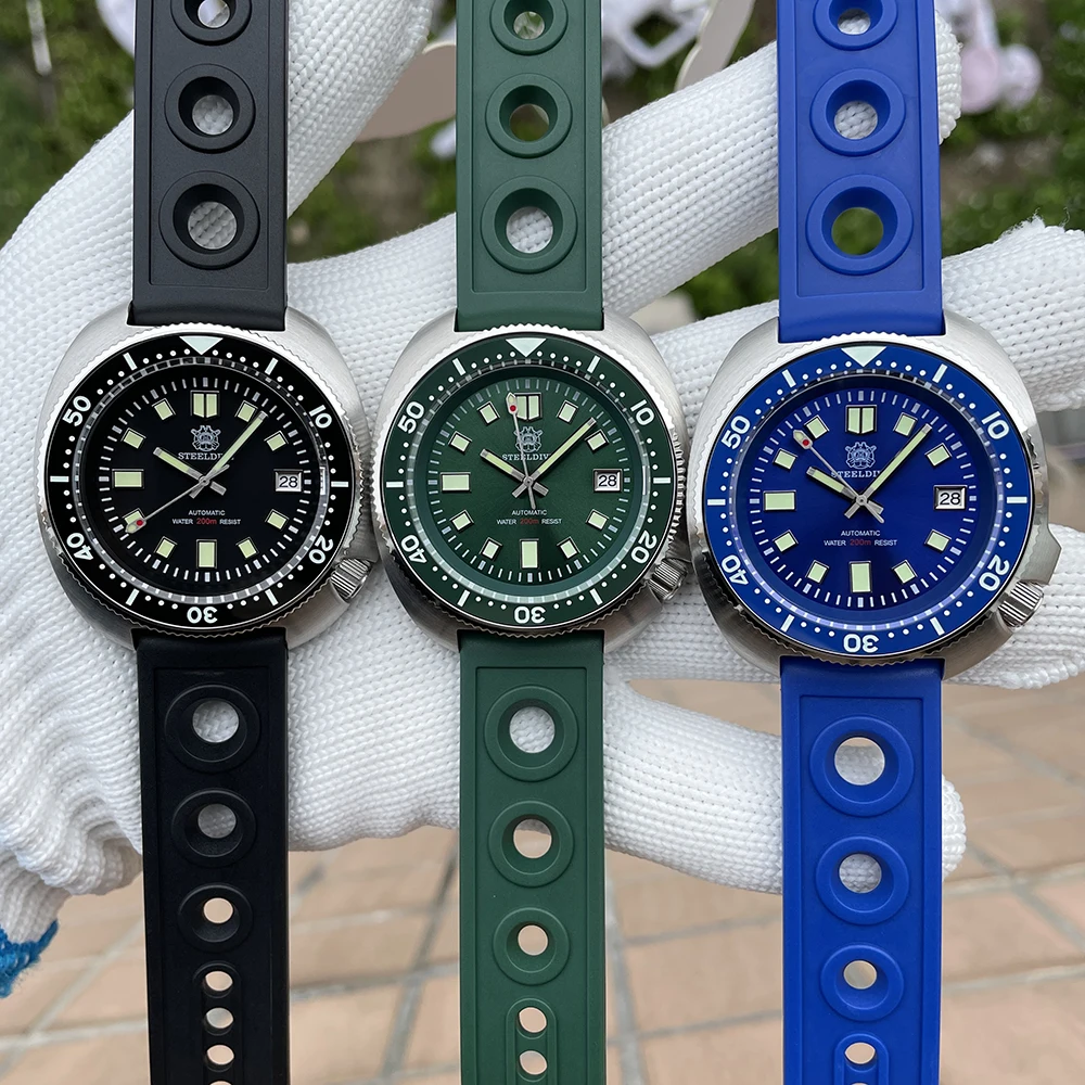 Steeldive Automatic Diver Watch With Date Function