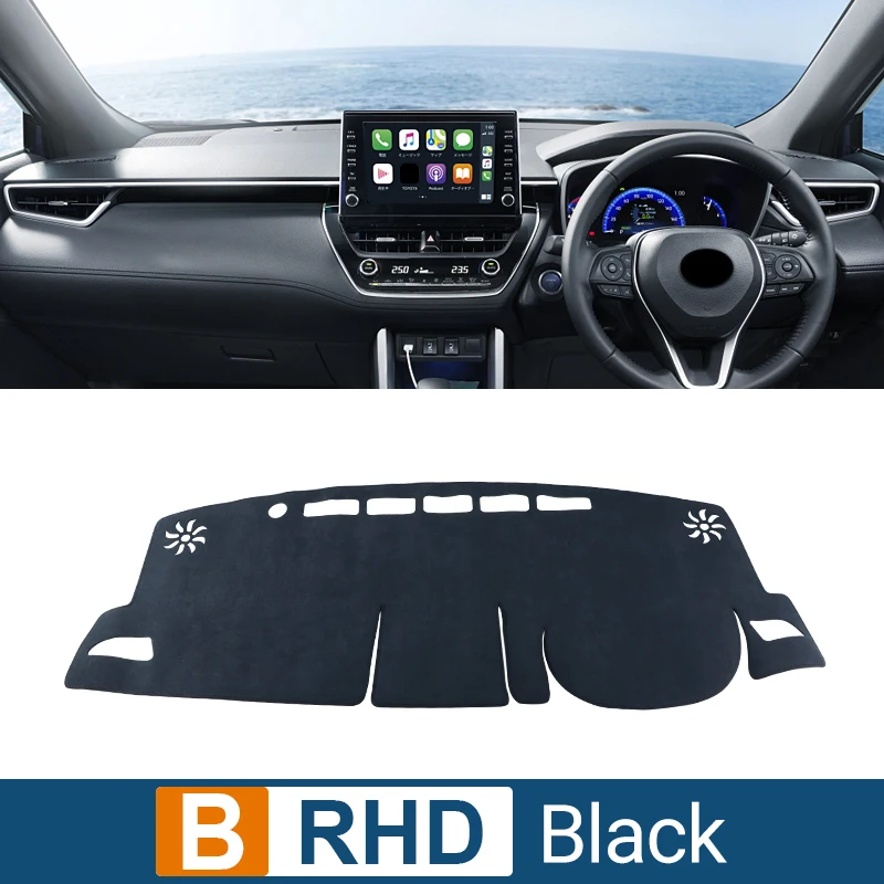 Enhanced Dashboard Sun Shade Cover – Non-slip Instrument Desk Accessory