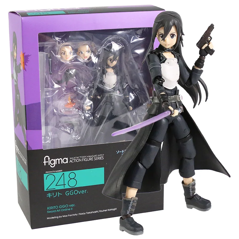 Figma Actionfigur Kirito (Alfheim Online) Aus Sword Art Online II – Mit Beweglichen Flügeln, 3 Gesichtern & Schwertern Figma Actionfigur Kirito (Alfheim Online) Aus Sword Art Online II – Mit Beweglichen Flügeln, 3 Gesichtern & Schwertern
