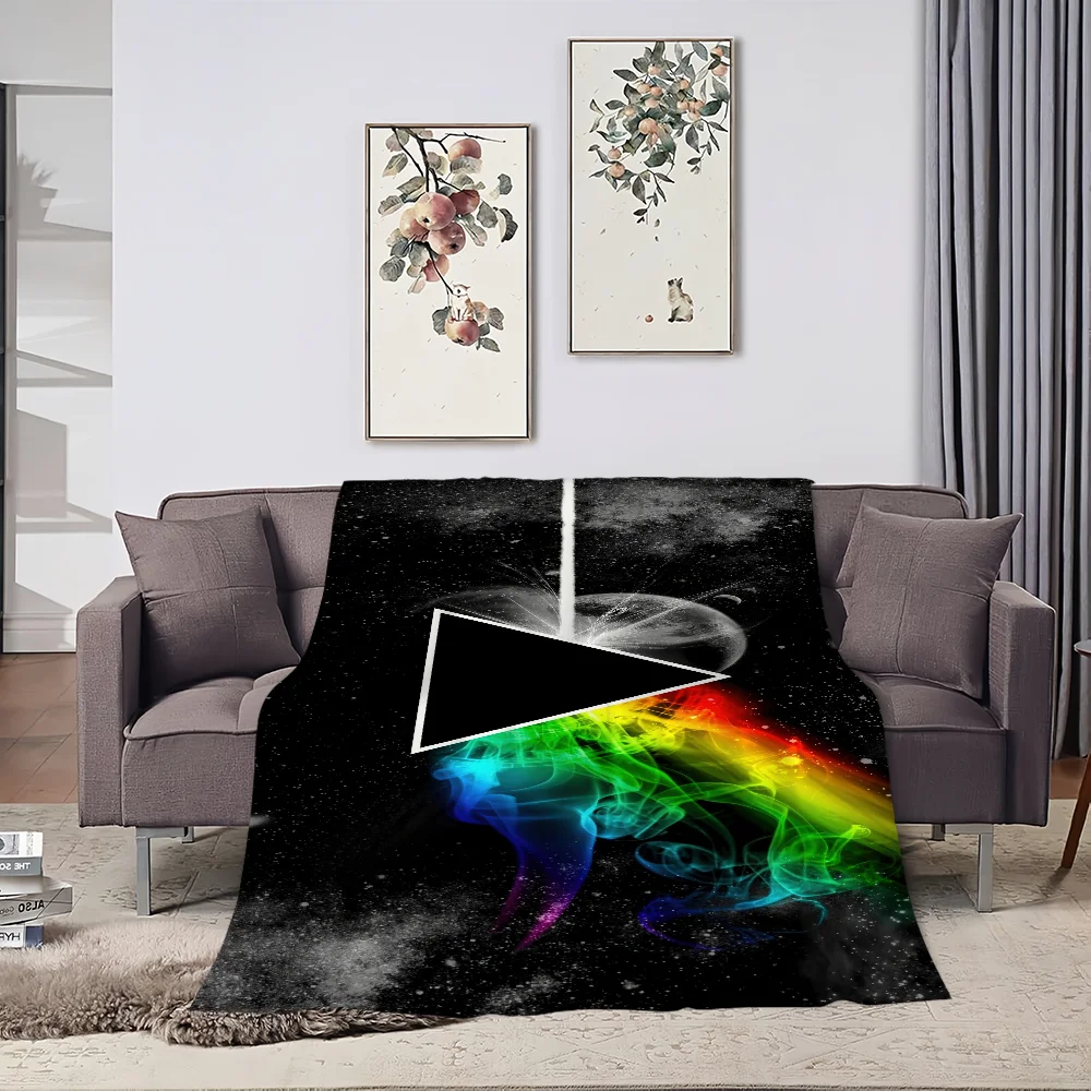 Band P-Pink F-FloydS Wish You Were Here Blanket Skin friendly comfort warm soft plush blanket suitable sofa living room office 3