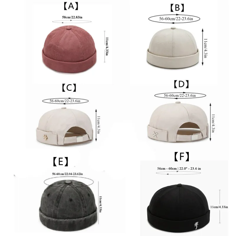 Berretto Docker Da Uomo - Cappellino Portuale Regolabile, In Cotone, Taglia 56-58 Cm, Unisex - Foto 6